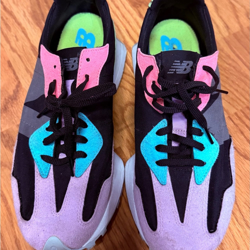 New Balance Kids' Sneakers in Pink, Blue, and Black